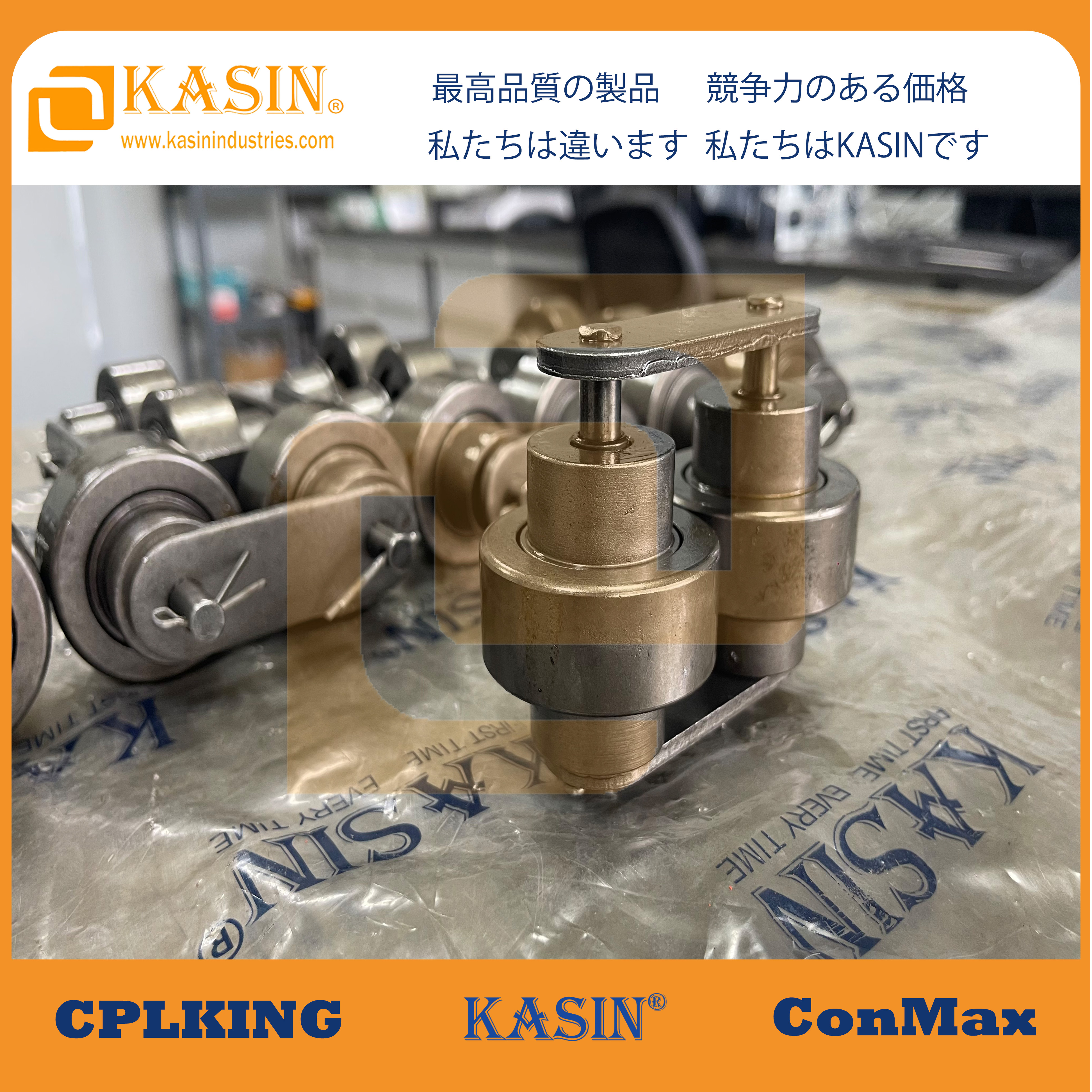  Kasin Industries DOUBLE PLUS®: High-Speed Free Flow Conveyor Chains