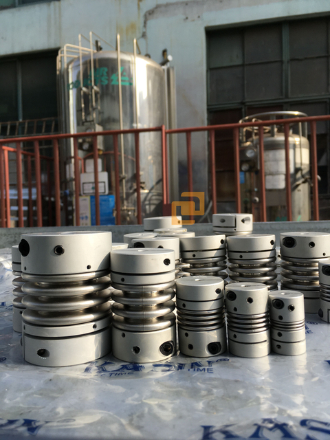 Aluminiummetall Flexible Balgkupplung der Wellenkopplung für Getriebeteile