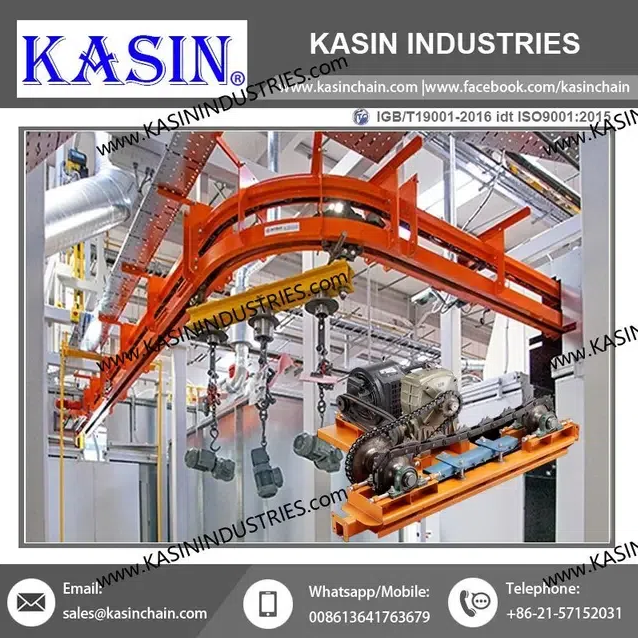 Inverted Monorail & Overhead Conveyors for Heavy Loads And High-Temperature Environments