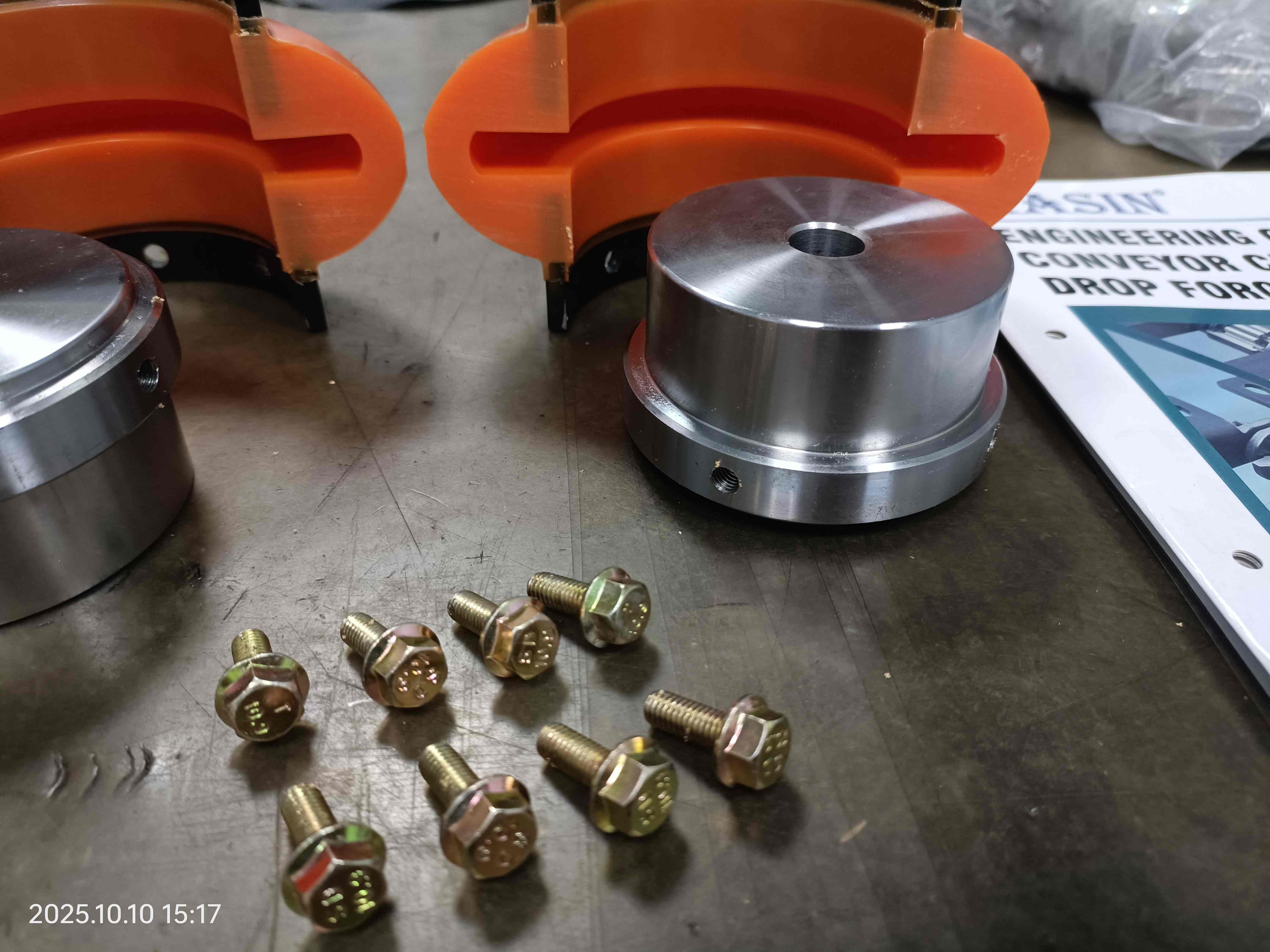 Omega® Elastomeric Coupling Hubs (Carbon Steel)