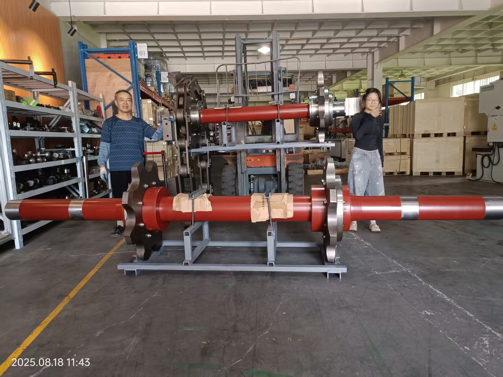 Heavy-Duty Bucket Elevator Chains for Cement Conveying Systems