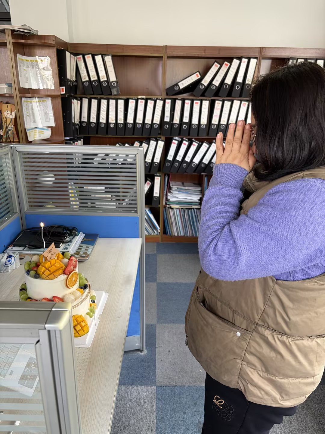 Warm Moments: A Little Birthday Joy in The Office