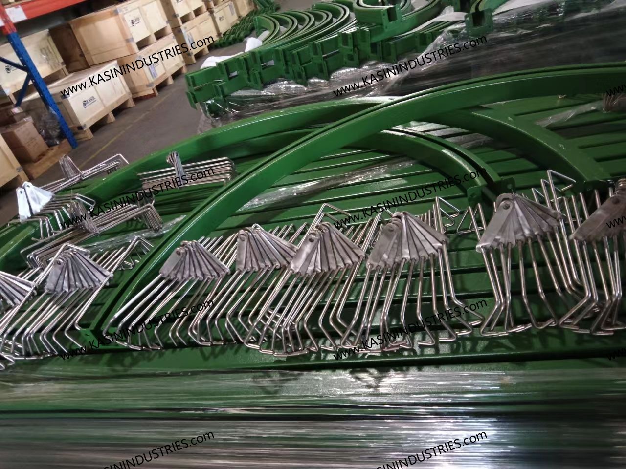 Overhead Conveyor System Installation and Hangers
